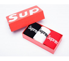 Носки Supreme в коробке 3 пары